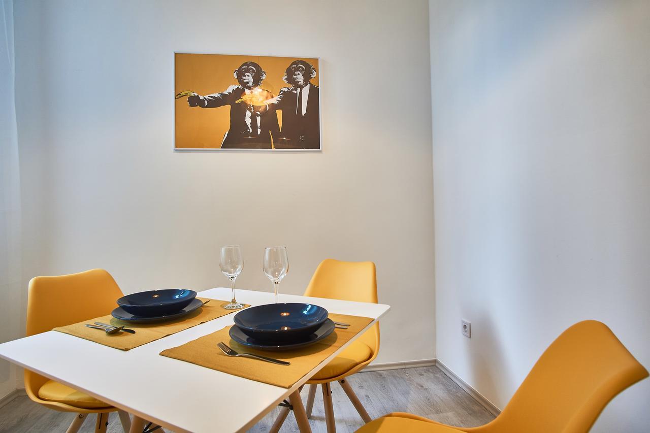 Design Apartment In The City Center With Ac Budapest Esterno foto