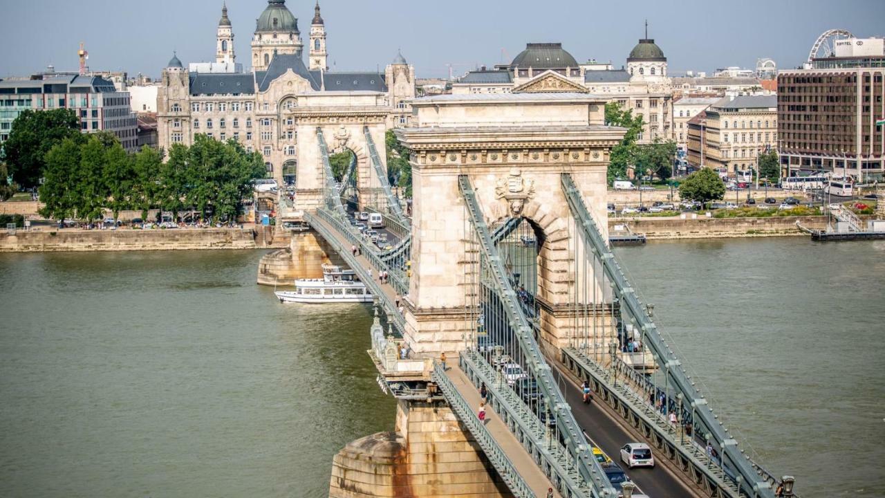Design Apartment In The City Center With Ac Budapest Esterno foto